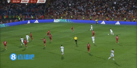 半场-葡萄牙暂3-0亚美尼亚 C罗生涯941球坎塞洛传射菲利克斯破门