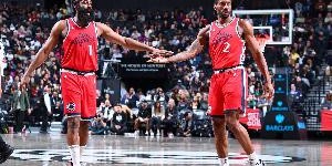 快船VS魔术首发：哈登、莱昂纳德、鲍威尔、邓恩、祖巴茨