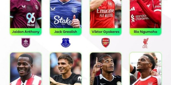 开云下载-英超官方本轮最佳候选：约克雷斯领衔，格拉利什&amp;amp;amp;恩古莫哈在列